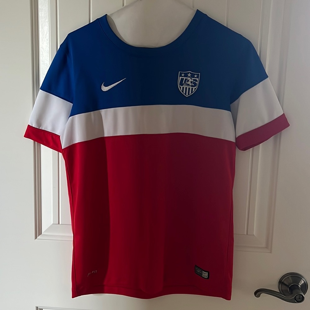 Team USA kids soccer jersey
